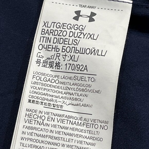 Under Armour Jacket‎ Womens XL Notre Dame Transit Wrap Athletic Hoodie Football - Picture 8 of 11